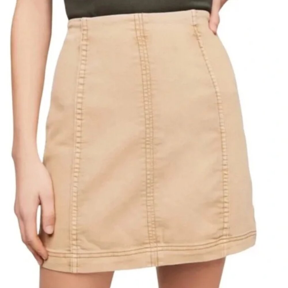 Free People Modern Femme Mini Skirt Size 8